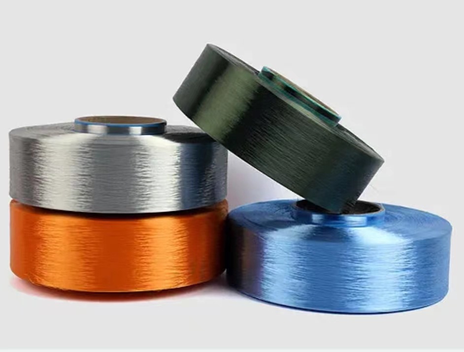 HANYUN 100% polyester 300D FDY sợi nhiều màu sắc cho vải không dệt