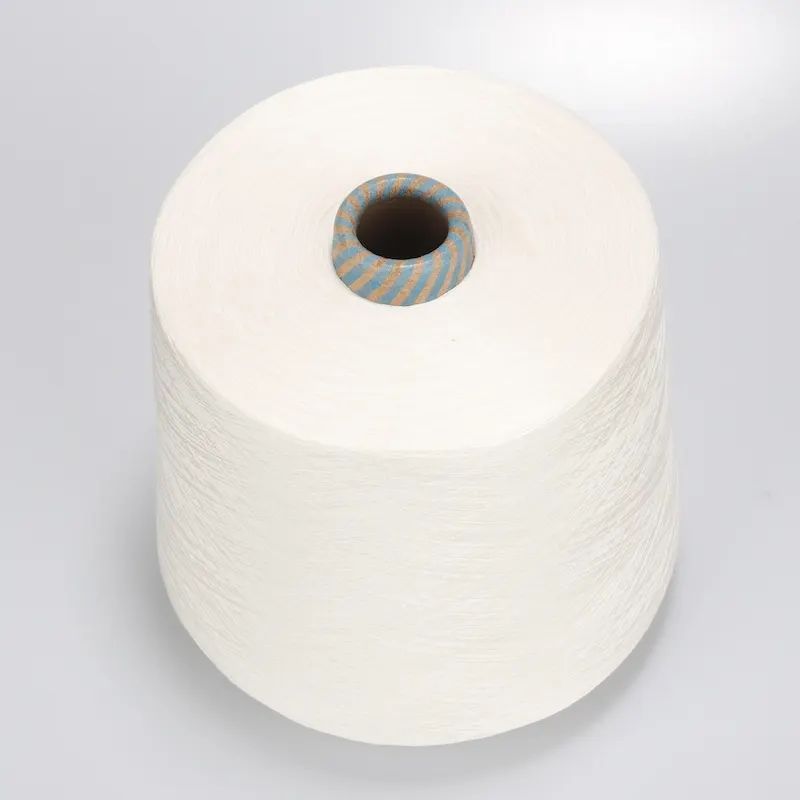 32S 80% Polyester 20% Sợi pha sợi siro nhỏ gọn bằng tre dùng cho khăn tắm