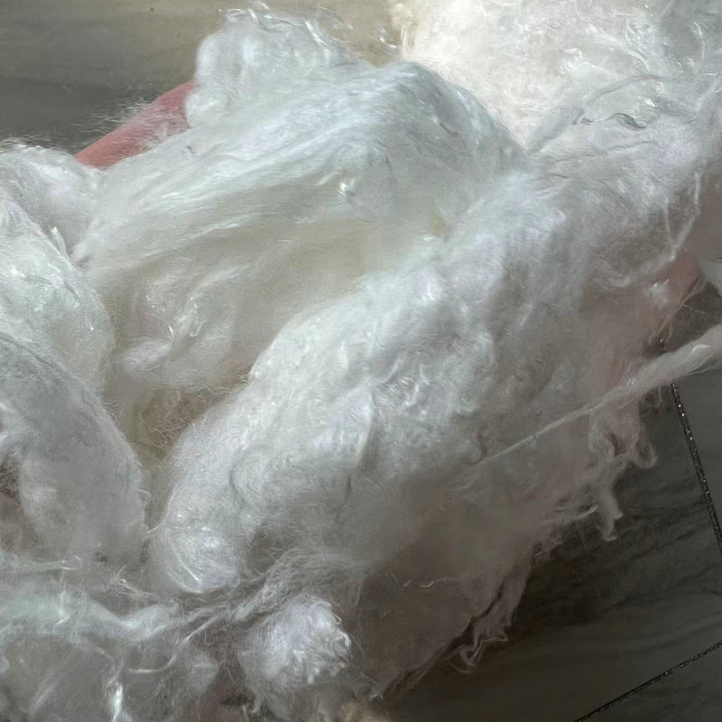 Sợi xơ viscose sáng 1.2DX38mm dành cho sợi siêu đen hoặc xám