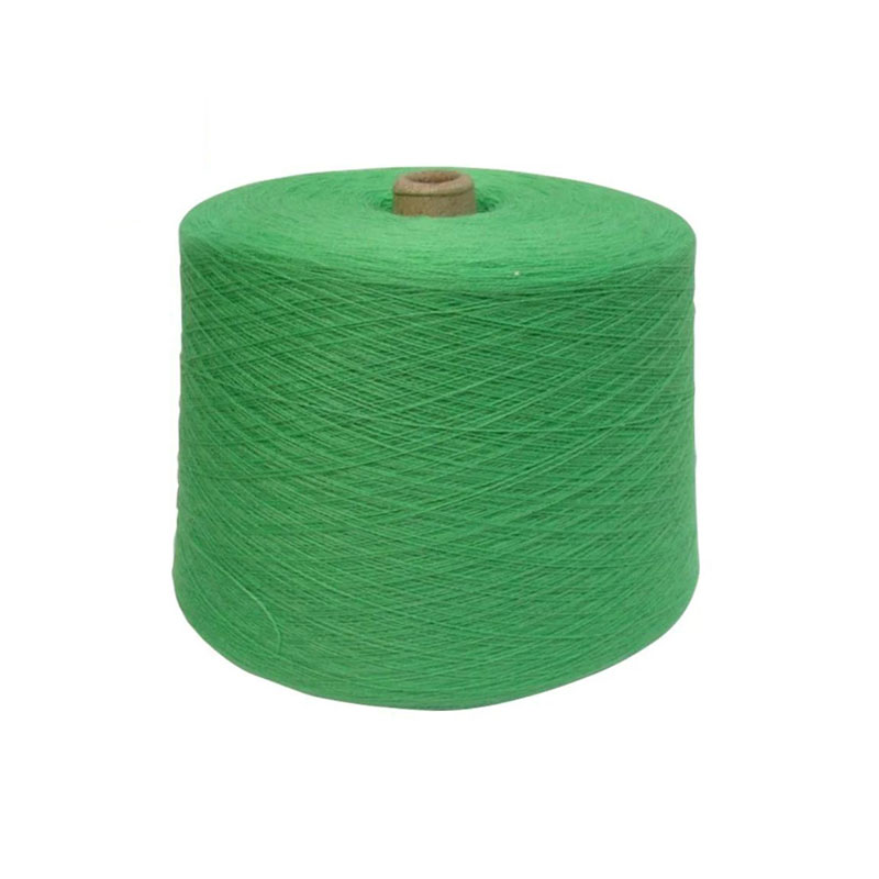 Sợi poly/cotton 2 lớp ne 27 dùng để dệt/đan, nhuộm