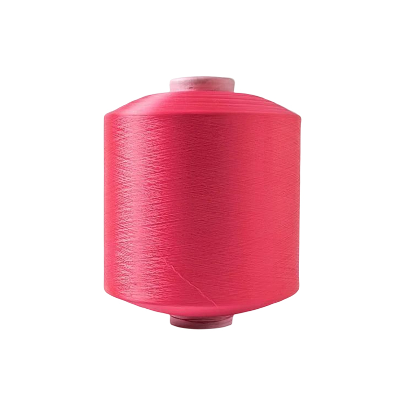 HANYUN 75D 50D 100D 150D 100% Polyester NIM độ đàn hồi thấp DTY Sợi nhuộm Dope cho đai mặt nạ