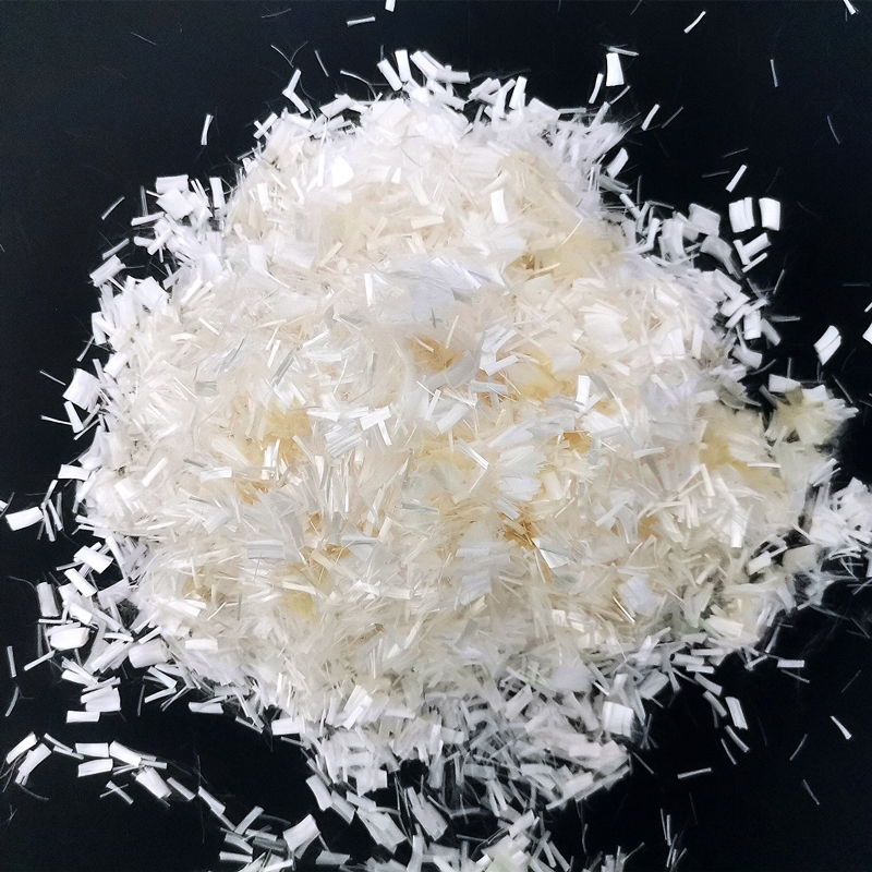 Sợi polyacrylonitrile bê tông sợi acrylic cắt nhỏ cho tấm xi măng