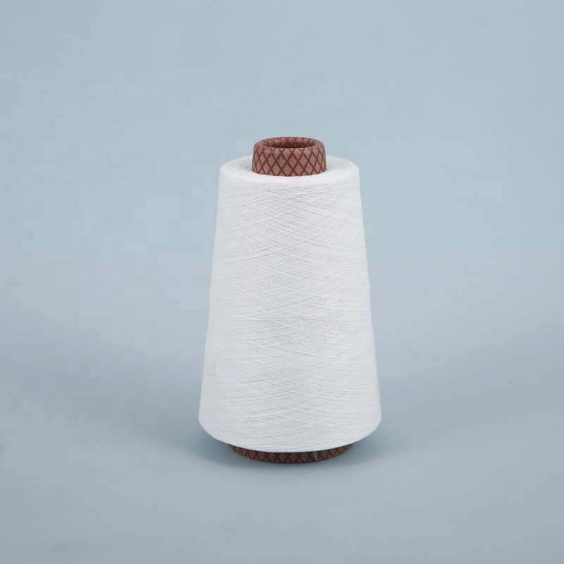 100% Polyester vòng sợi bông dệt kim poly cho máy dệt kim 21S