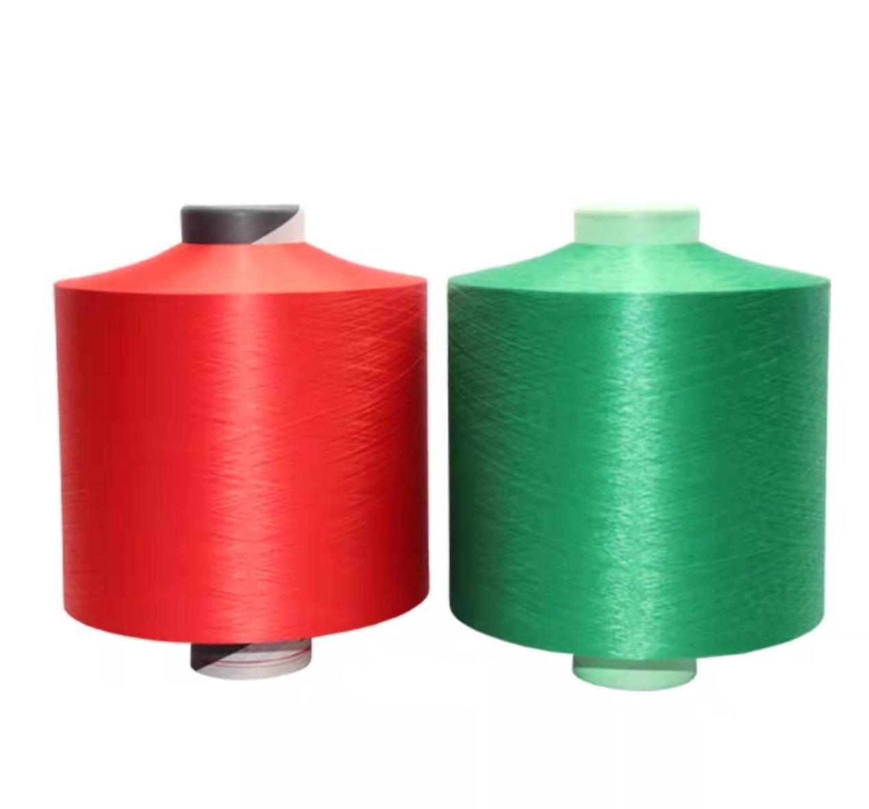 DTY 150d/48f Sợi kết cấu Nim Polyester tái chế cho găng tay